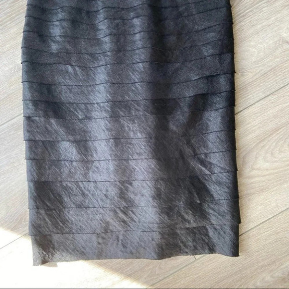 JS Collections Black Shutter Cocktail Lace Dress - Picture 11 of 16